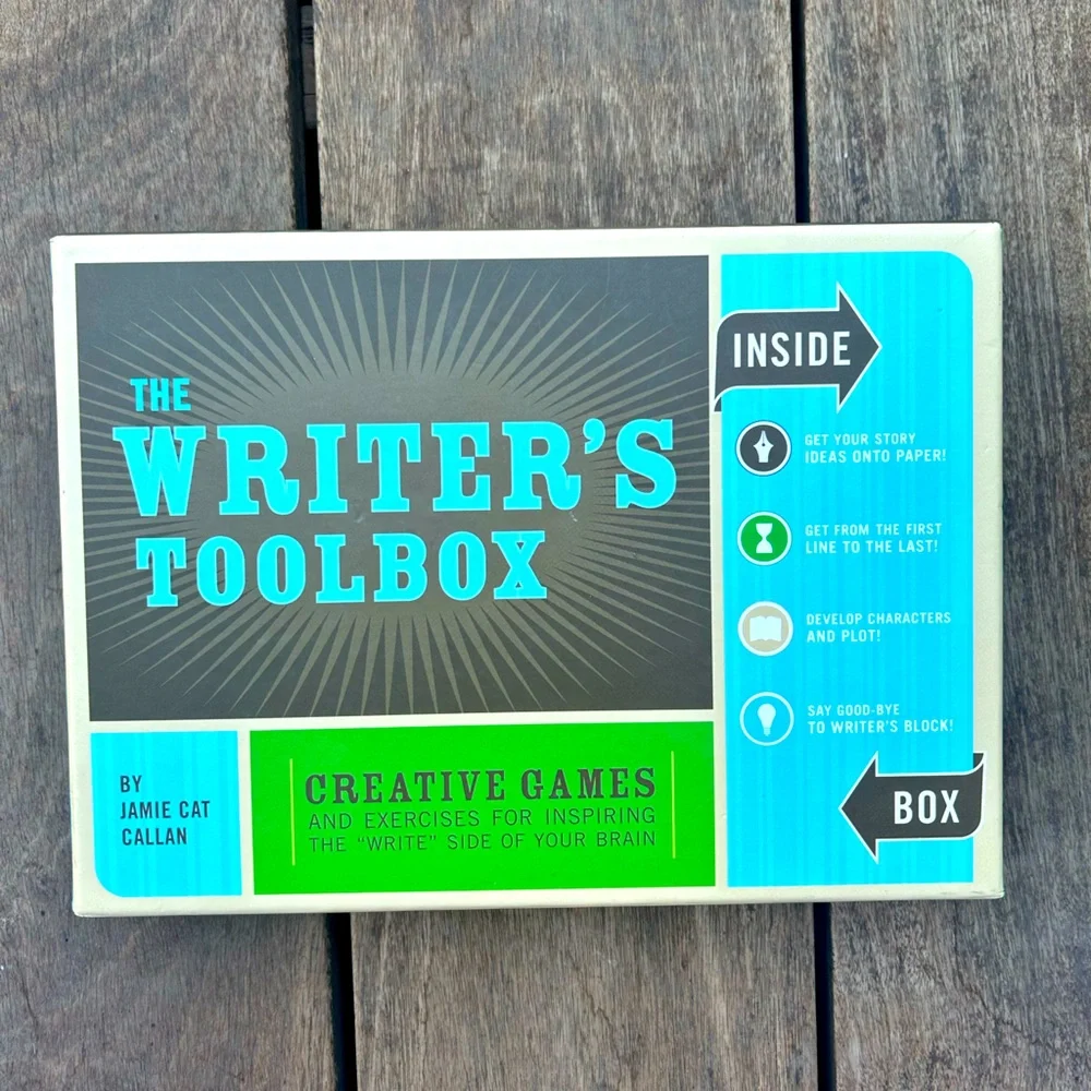 The Writer's Toolbox Creative Games & Exercises Writing Prompts Writer Gifts Kit